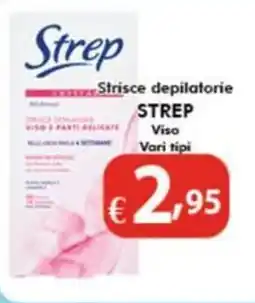 Bernava Strisce depilatorie STREP Viso Vari tipi offerta