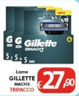 Bernava Lame GILLETTE MACH3 offerta