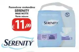 Bernava Pannolone mutandina SERENITY MAXI NOTTE Varie misure offerta