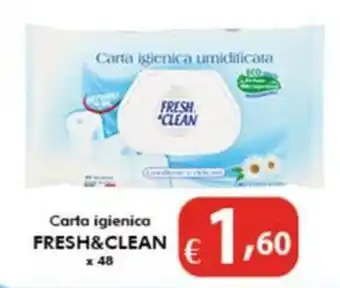 Bernava Carta igienica FRESH&CLEAN offerta