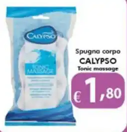 Bernava Spugna corpo CALYPSO Tonic massage offerta