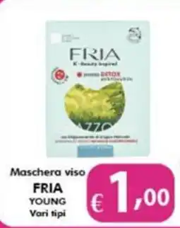 Bernava Maschera viso FRIA YOUNG Vari tipi offerta