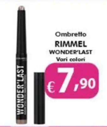 Bernava Ombretto RIMMEL WONDER'LAST Vari colori offerta