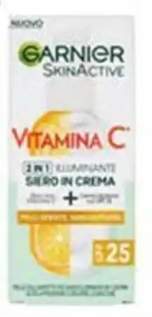 Bernava Siero in crema GARNIER SKINACTIVE Vit C offerta