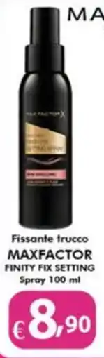 Bernava Fissante trucco MAXFACTOR FINITY FIX SETTING Spray offerta