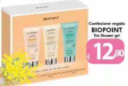 Bernava Confezione regalo BIOPOINT Tris Shower gel offerta