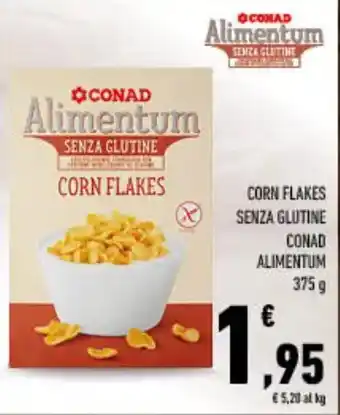 Spazio Conad Corn flakes senza glutine conad alimentum offerta