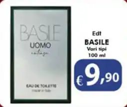 Bernava Edt BASILE Vari tipi offerta