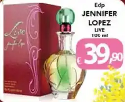 Bernava Edp JENNIFER LOPEZ LIVE offerta