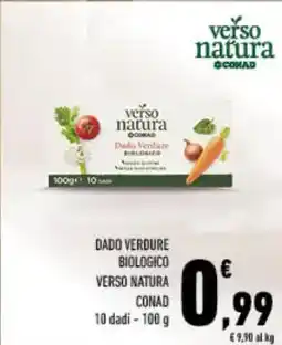 Spazio Conad Dado verdure biologico verso natura conad 10 dadi- offerta