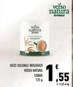 Spazio Conad Orzo solubile biologico verso natura conad offerta