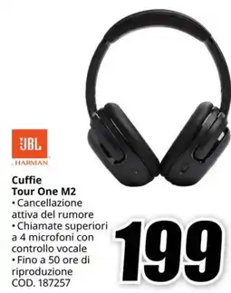 MediaWorld JBL Cuffie Tour One M2 offerta