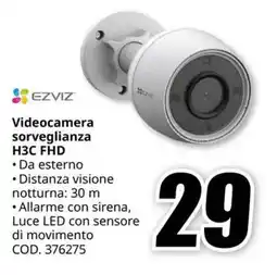 MediaWorld EZVIZ Videocamera sorveglianza H3C FHD offerta