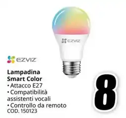 MediaWorld EZVIZ Lampadina Smart Color offerta