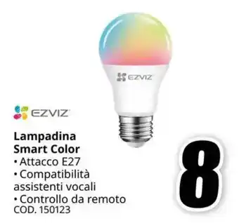 MediaWorld EZVIZ Lampadina Smart Color offerta