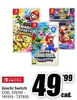 MediaWorld NINTENDO SWITCH Giochi Switch offerta