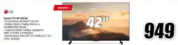 MediaWorld LG Smart TV 4K 42C44 offerta