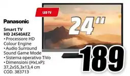 MediaWorld Panasonic Smart TV HD 24S40AEZ offerta