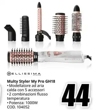 MediaWorld BELLISSIMA Multy Styler My Pro GH18 offerta