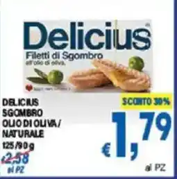 DEM Delicius sgombro olio di oliva/ naturale offerta