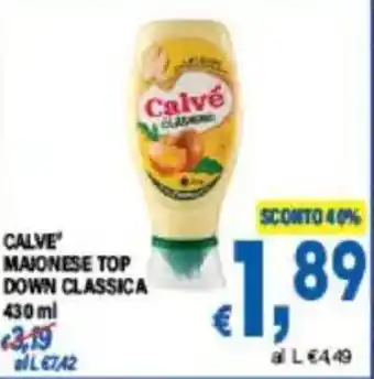 DEM Calve maionese top down classica offerta