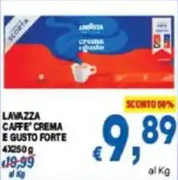 DEM Lavazza caffe' crema e gusto forte offerta