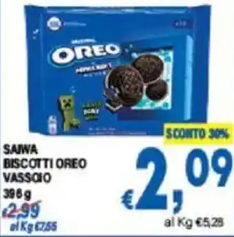 DEM Saiwa biscotti oreo vassoio offerta