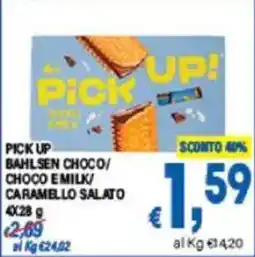 DEM Pick up bahlsen choco/ choco emilk! caramello salato offerta