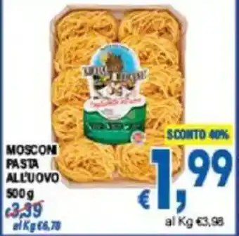 DEM Moscon pasta all'uovo offerta