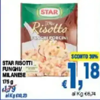 DEM Star risotti funghi milanese offerta