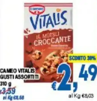 DEM Cameo vitalis gusti assortiti offerta