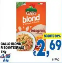 DEM Gallo blond risointegrale offerta