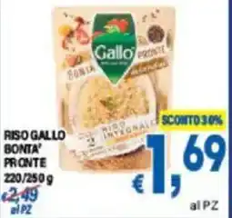 DEM Riso gallo bonta pronte offerta