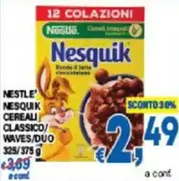 DEM Nestle nesquik cereali classico/ waves/duo offerta