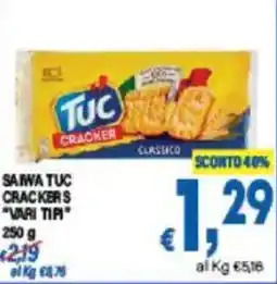 DEM Saiwa tuc crackers "vari tipi offerta