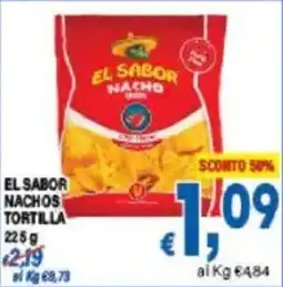 DEM El sabor nachos tortilla offerta