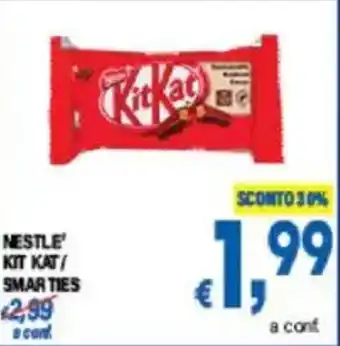 DEM Nestle kit kat/ smarties offerta