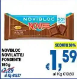 DEM Novibloc novi latte/ fondente offerta