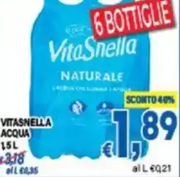 DEM Vitasnella acqua offerta