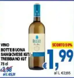 DEM Vino botte buona sangiovese igt trebbiano igt offerta