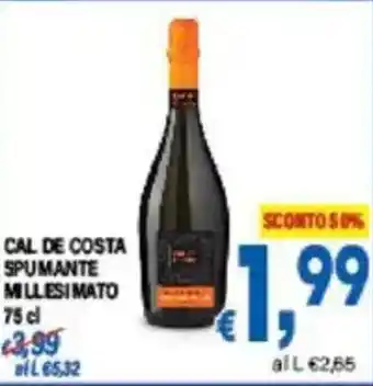 DEM Cal de costa spumante millesimato offerta