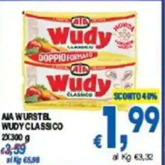 DEM Aia wurstel wudy classico offerta