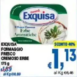 DEM Exquisa formaggio fresco cremoso erbe offerta