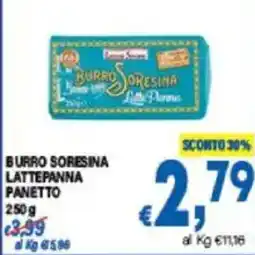 DEM Burro soresina lattepanna panetto offerta