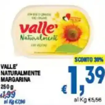 DEM Valle naturalmente margarina offerta