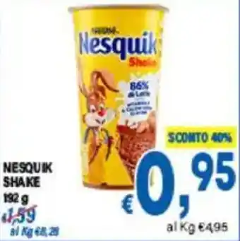 DEM Nesquik shake offerta