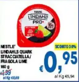 DEM Nestle lindahls quark stracciatella/ fragola lime offerta