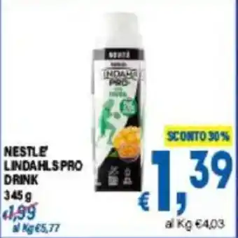 DEM Nestle lindahls pro drink offerta