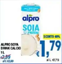 DEM Alpro soya drink calcio offerta