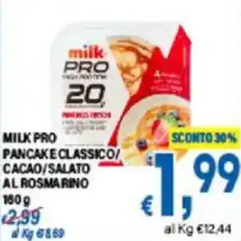 DEM Milk pro pancake classico/ cacao/salato al rosmarino offerta